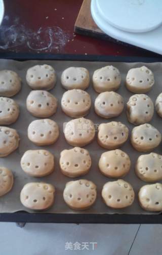 hellokitty五仁月饼的做法步骤：11