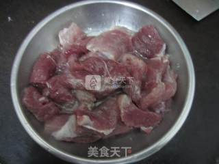 杏鲍菇炒肉片的做法步骤：3
