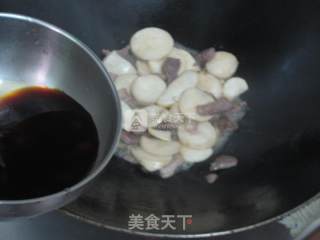 杏鲍菇炒肉片的做法步骤：9