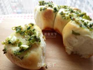 【台式面包四大天王之二】葱花面包的做法步骤：8