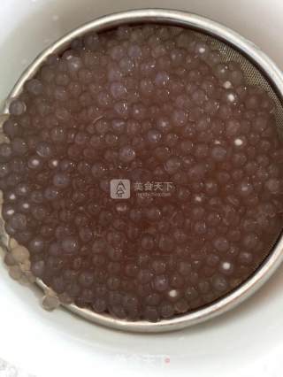 芒果椰汁西米露的做法步骤：1