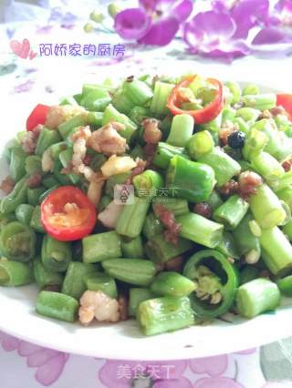 肉末豆角的做法步骤：3