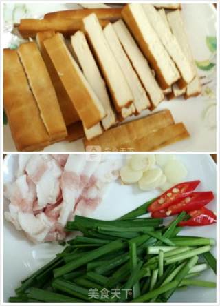 原味香干的做法步骤：1