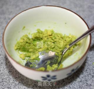 牛油果懒人吃法---牛油果网纹面包的做法步骤：18