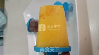 芒果酸奶冰棍儿的做法步骤：3