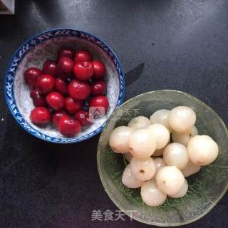 荔枝扣糯米的做法步骤：1