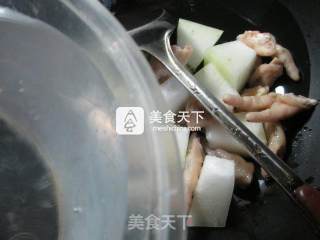 凤爪烧冬瓜的做法步骤：4