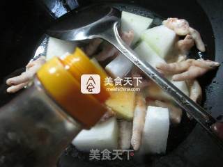 凤爪烧冬瓜的做法步骤：5