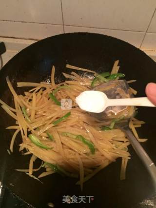 酸辣土豆丝的做法步骤：8