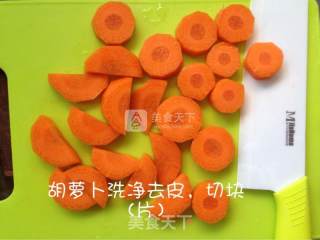 宝宝辅食胡萝卜泥的做法步骤：1