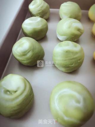 抹茶红豆酥的做法步骤：18
