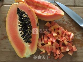 香草糖浆拌水果沙拉的做法步骤：5
