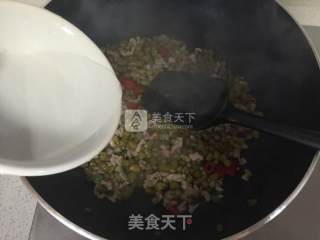 肉末炒酸豆角（附自制酸豆角做法）的做法步骤：14