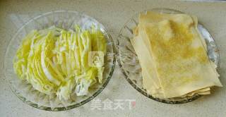 千张菜卷的做法步骤：3