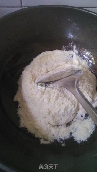 牛轧糖的做法步骤：3