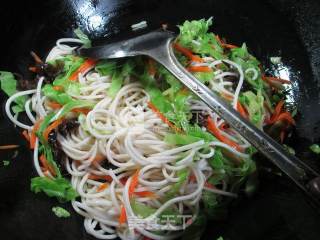 酱油素炒面的做法步骤：4