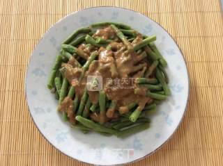 麻汁豆角的做法步骤：5