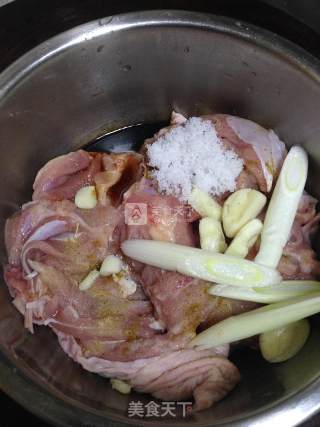 照烧鸡腿饭的做法步骤：5