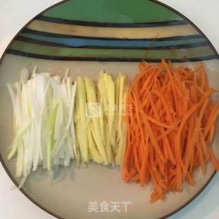 锅包肉的做法步骤：4