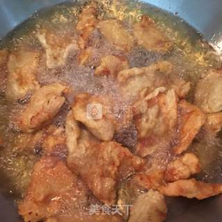 锅包肉的做法步骤：6
