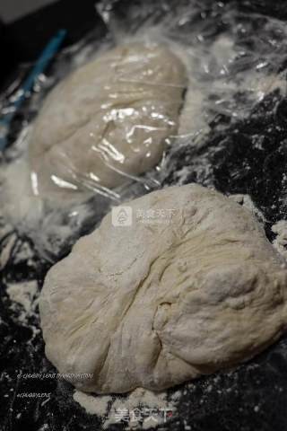 海盐蒜香波兰乡村面包 － 免面包机的做法步骤：4