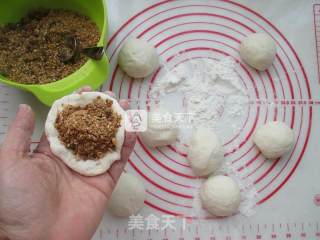 红糖花生糯米饼的做法步骤：6