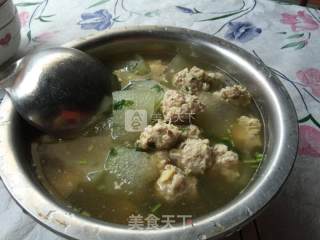 冬瓜丸子汤的做法步骤：5