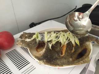 清蒸多宝鱼的做法步骤：5