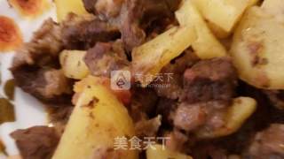 原汁焖烧牛肉的做法步骤：4