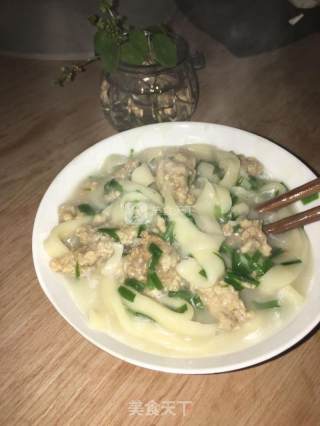 肉糜面汤的做法步骤：6