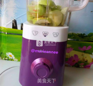 青苹果汁的做法步骤：3