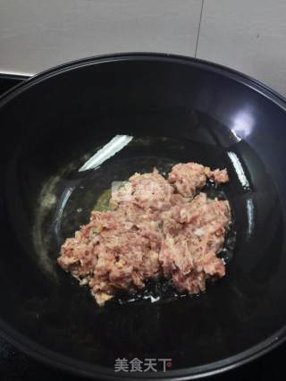 肉末炒芥菜的做法步骤：4