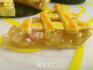 蜜桃苹果派的做法步骤：21