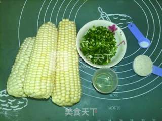 糯玉米擦擦的做法步骤：1
