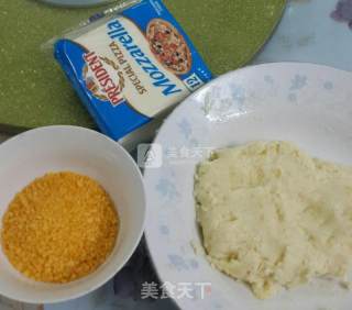 芝心土豆球的做法步骤：3