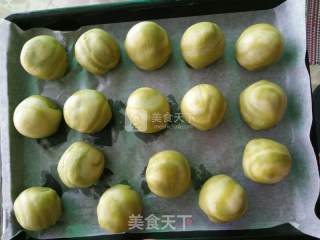 抹茶红豆酥的做法步骤：13