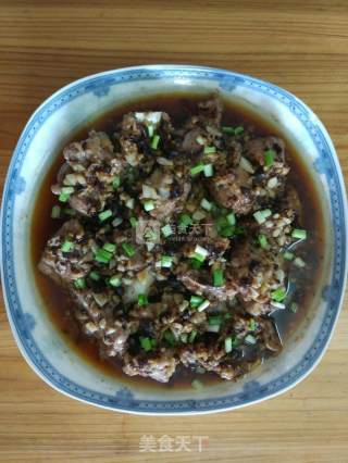 豆豉蒸排骨的做法步骤：3