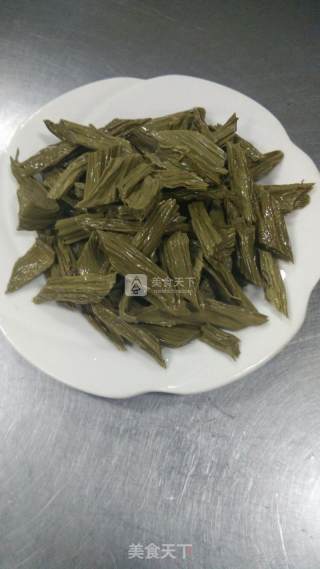 XO酱黑腐竹的做法步骤：1