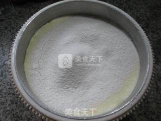 蒸葡萄干蛋糕的做法步骤：5