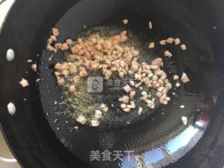肉末酱浇豆腐的做法步骤：2
