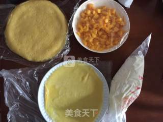 芒果千层蛋糕的做法步骤：12