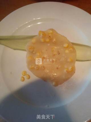 玉米饼的做法步骤：6