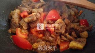西红柿烧牛腩的做法步骤：3