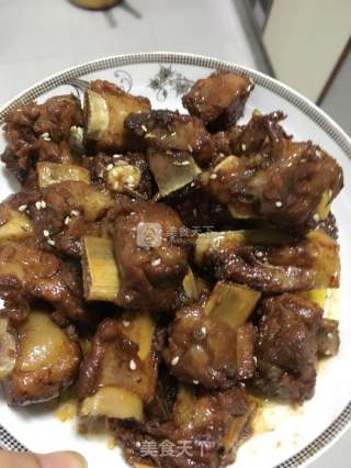 糖醋排骨的做法步骤：4