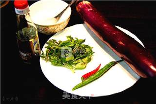 凉夏九层塔煎茄卷素心居静素食素菜的做法步骤：2