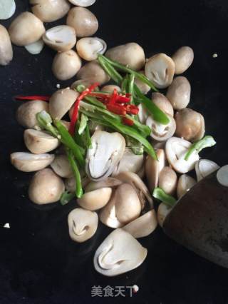 蚝油草菇的做法步骤：6