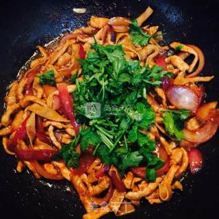 酱爆肉丝的做法步骤：7