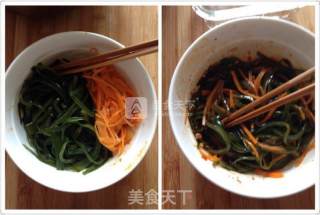 酸辣拌海带的做法步骤：4