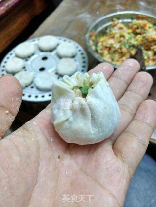 鲜香粟米饼的做法步骤：7