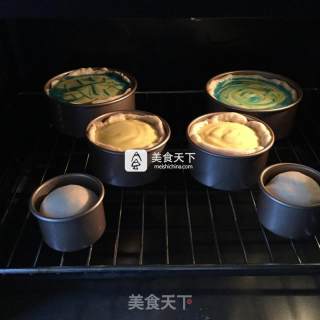 面包蛋糕傻傻分不清楚的做法步骤：35